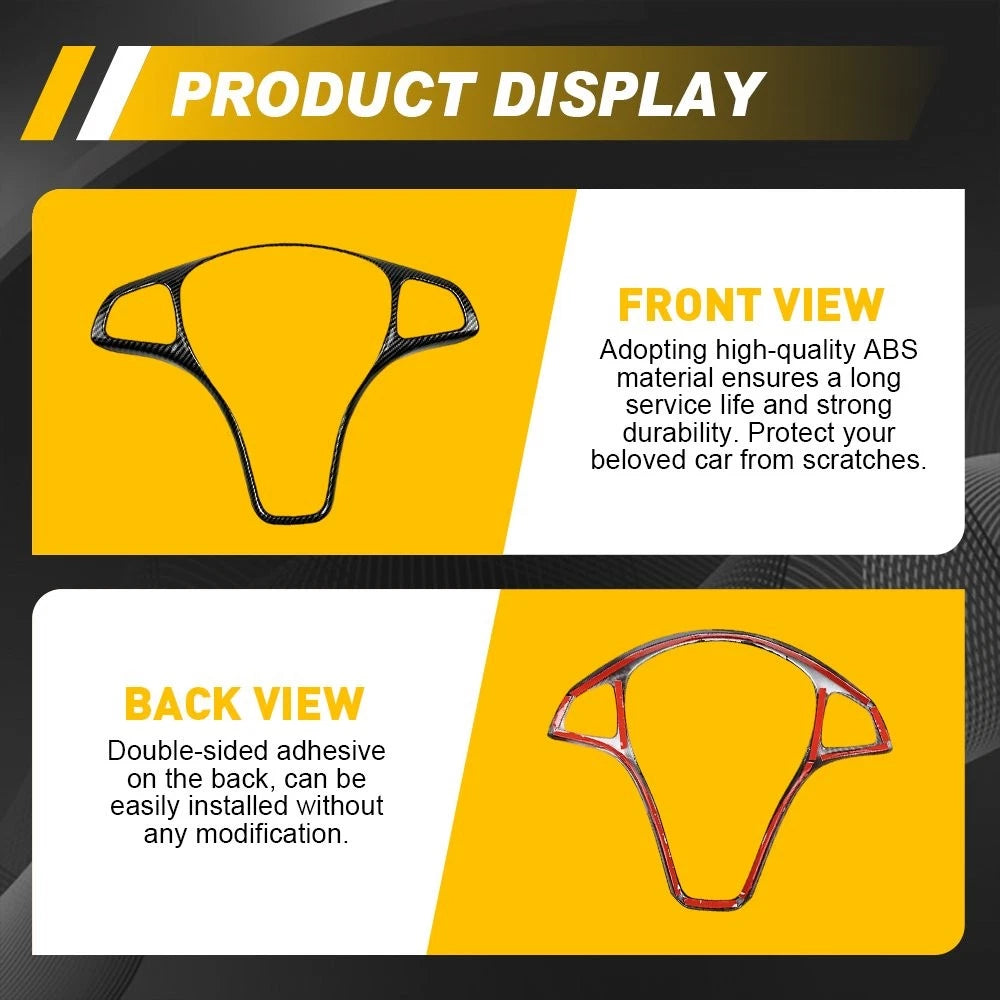 Steering Wheel Frame Cover Trim for Mercedes-Benz C/E-Class GLA CLA GLC