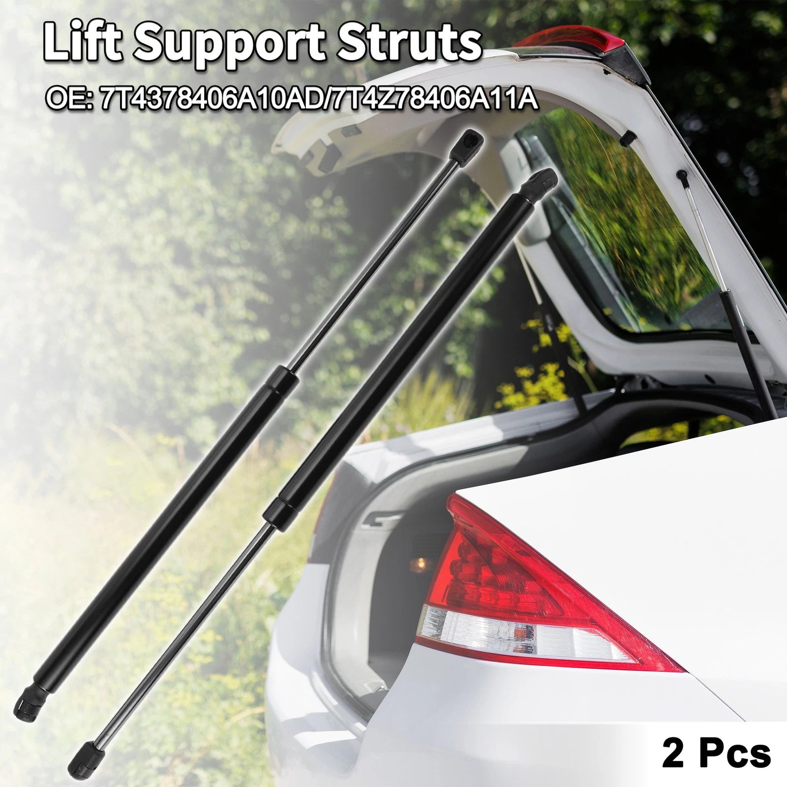 Rear Hatch Lift Supports for Ford Edge (2015–2023) No. 7T4378406A10AD/7T4Z78406A11A
