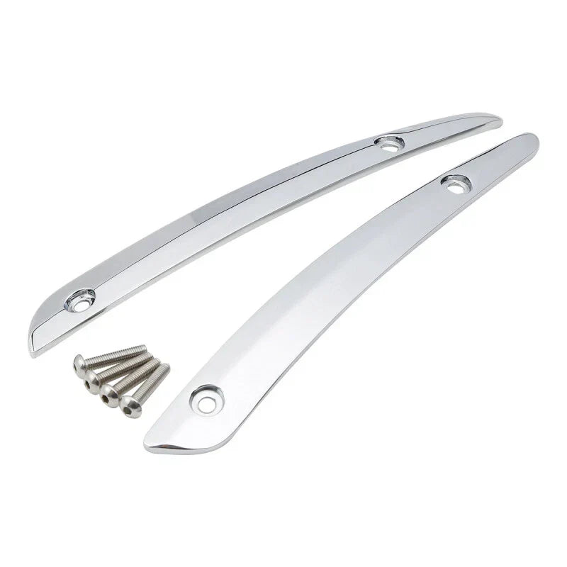 Chrome Split Windshield Side Trims 16-18 for Harley Road Glide (2015 - 2023)
