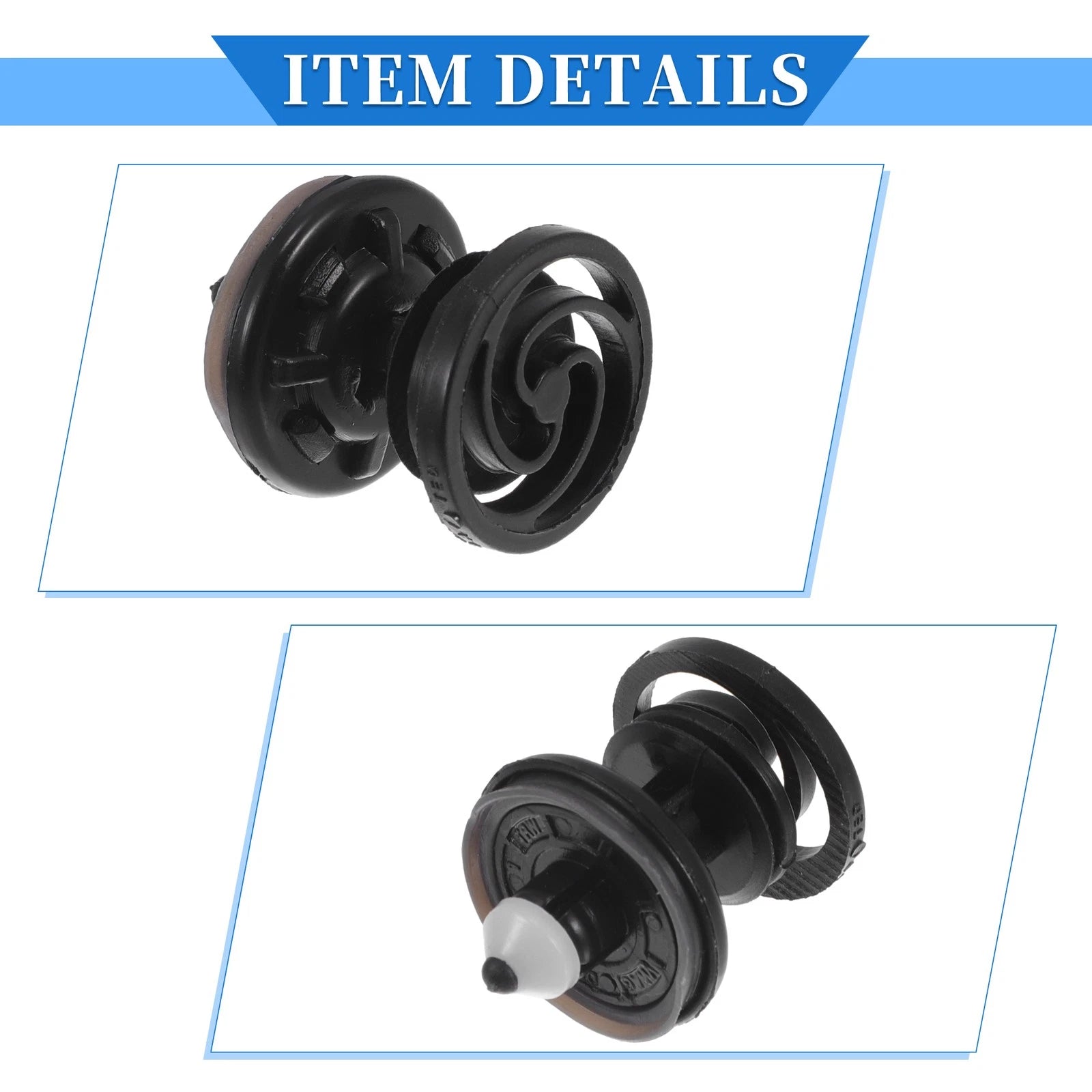 5 Pcs Door Panel Trim Retainer Clips for Audi A5 Quattro (2008–2023) Nylon Black