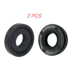 2Pcs Oil Seal for Yamaha Shift Shaft Lower Unit Gearcase (93106-09014-00, 18-0267)