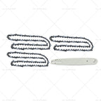20'' Chainsaw Bar Chain Kit 3/8 .058 72DL for Husqvarna 266 (N/A)
