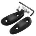 Mirror Block Off Base Plates for Suzuki GSX-R 600 750 1000 (2001–2004) Black