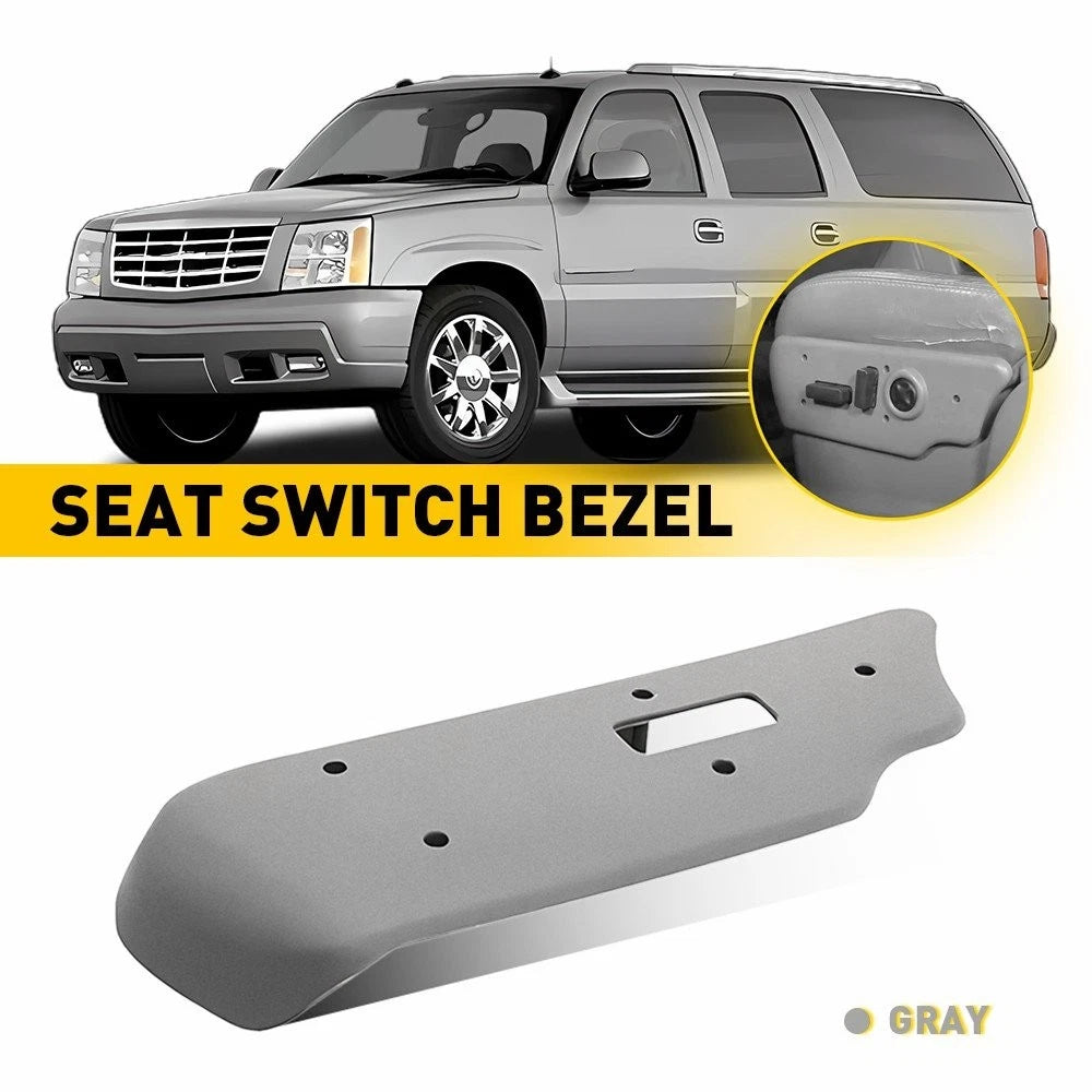 ABS Power Seat Bezel Trim Light Pewter for Chevy GMC (88941682)