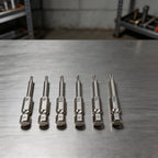 Set of 6 Hexagonal Screwdriver Bits for Various Drills