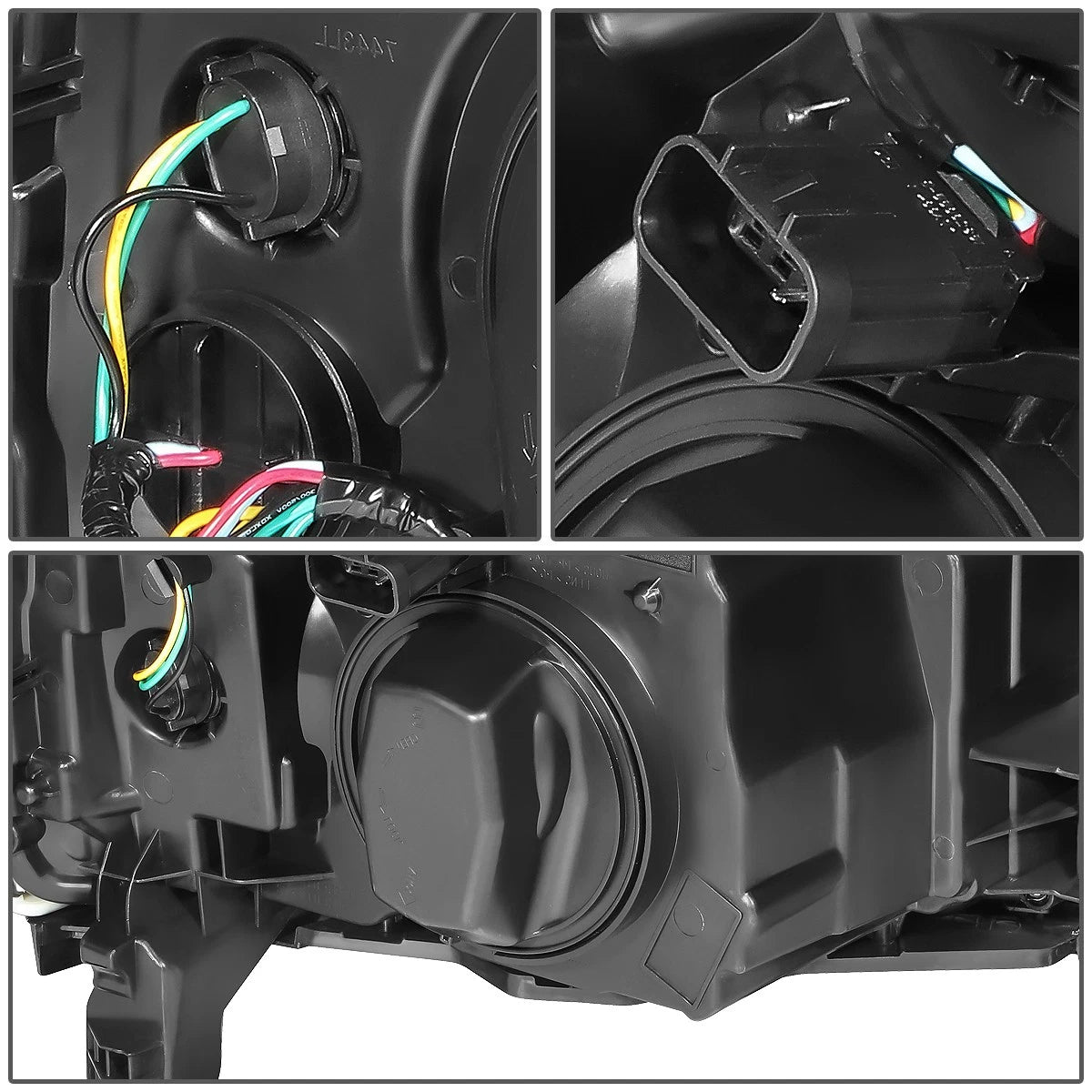 Right Side Front Projector Headlight Lamp for Silverado 2500HD 3500HD (2015–2019)