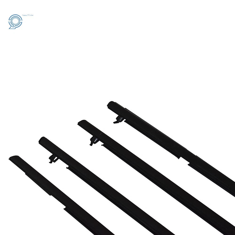 Set of 4 Weather Strip Window Moulding Trim Seals for Honda Civic (2006–2011)