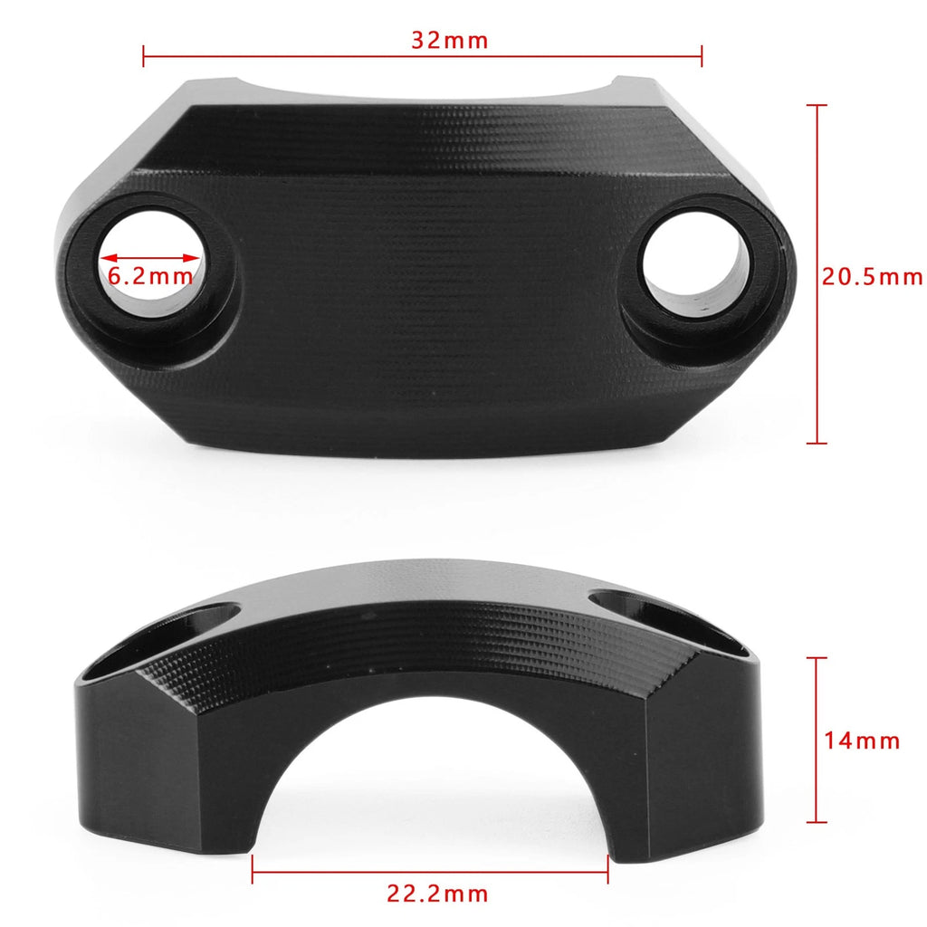 22mm Master Cylinder Perch Clamp Cover for Motocross MX Enduro