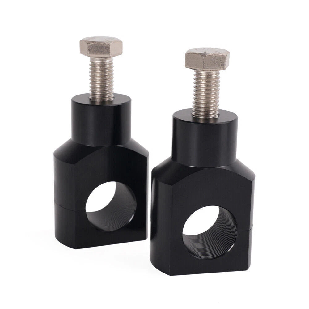 1" Black Motorcycle Handlebar Risers for Harley Dyna Fatboy Softail Sportster