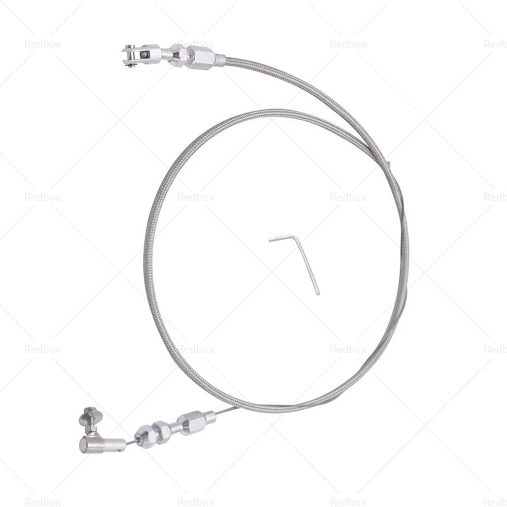 36" Braided Stainless Steel Throttle Cable for Ford Bronco (2018–2021)