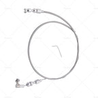 36" Braided Stainless Steel Throttle Cable for Ford Bronco (2018–2021)