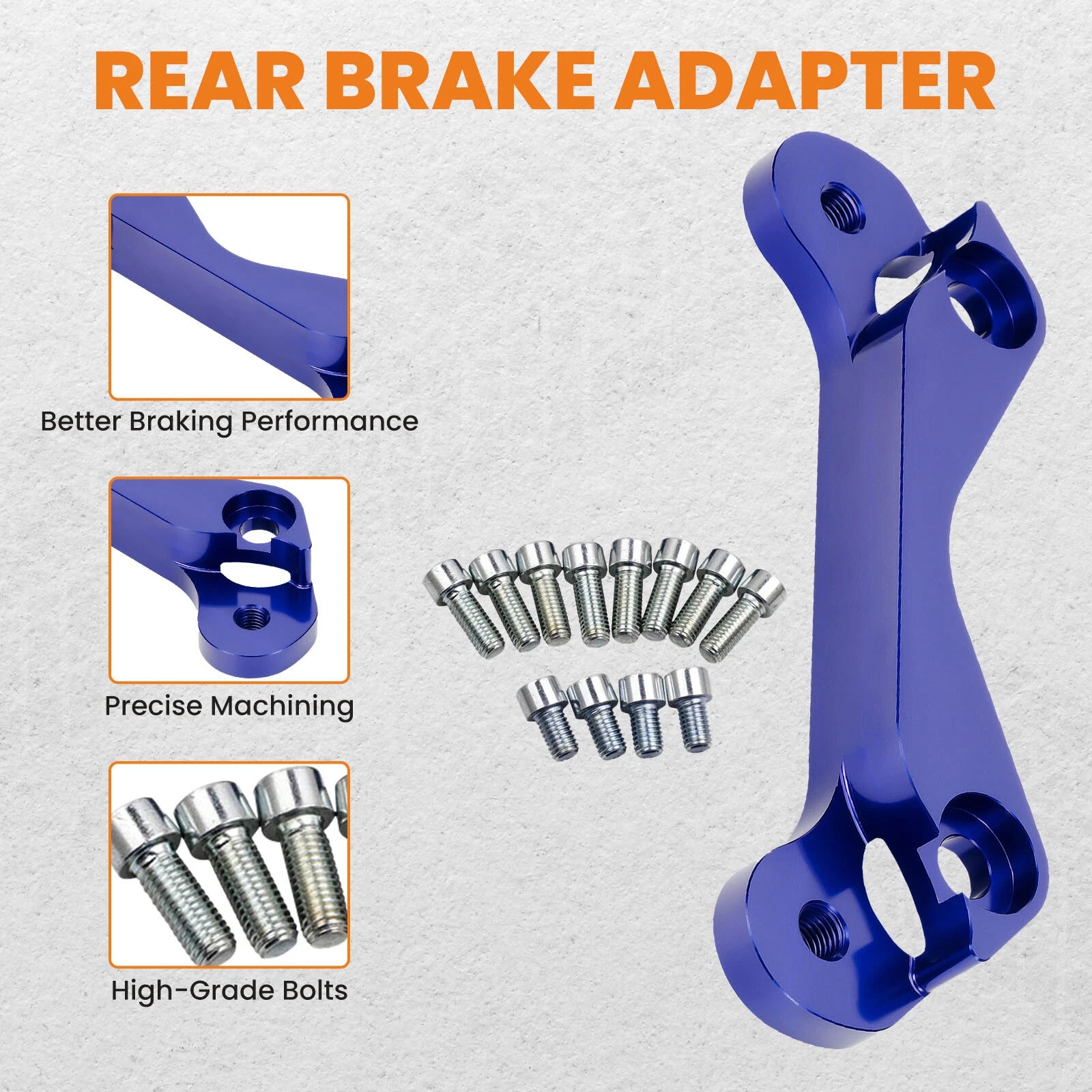 2X Brake Caliper Adapter Rear for Subaru Impreza WRX (2002–2005)