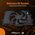 Radiator Cooling Fan Assembly for Hyundai Veloster L4 2.0L (2019–2021) 25380J3140