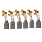Set of 6 Carbon Brushes for DWP849 DWP849X N088403 N398321