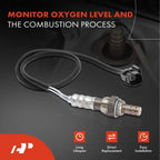 Set of 4 O2 Oxygen Sensors for Honda Accord (2008–2009)