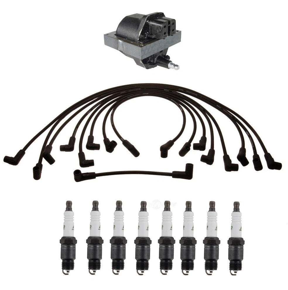 Ignition Wires & 1 Coil & 8 Spark Plugs for Chevrolet Blazer C1500 (1995–2005)