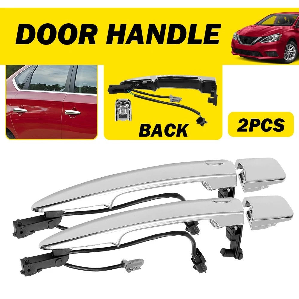 Set of 2 Door Handles for Nissan Maxima Murano (2009–2014)