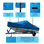 Heavy Duty Boat Cover for Sea Ray 245 Weekender (1995–2001)