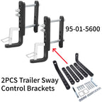 2X Trailer Sway Control Bracket for Equalizer Hitch (6K-14K LB Rated)