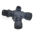 NMEA 2000 Marine Connector 3 Way T Splitter for Boats (Brass, Plastic)