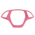 Suede Steering Wheel Cover for Chevrolet Corvette C7 (2014–2019) Pink