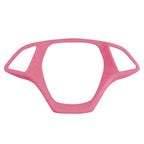 Suede Steering Wheel Cover for Chevrolet Corvette C7 (2014–2019) Pink
