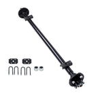 Set of 4 Trailer Axles for Light Trailers (2000 lbs Capacity)
