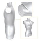 Inflatable Male Torso Mannequin Display Prop for Clothing