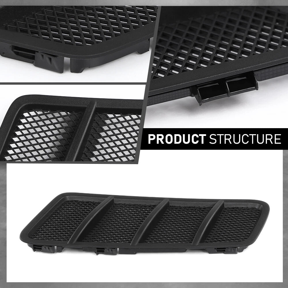 Hood Air Vent Grille Cover for Mercedes W166 ML/GL Class (2012–2015)
