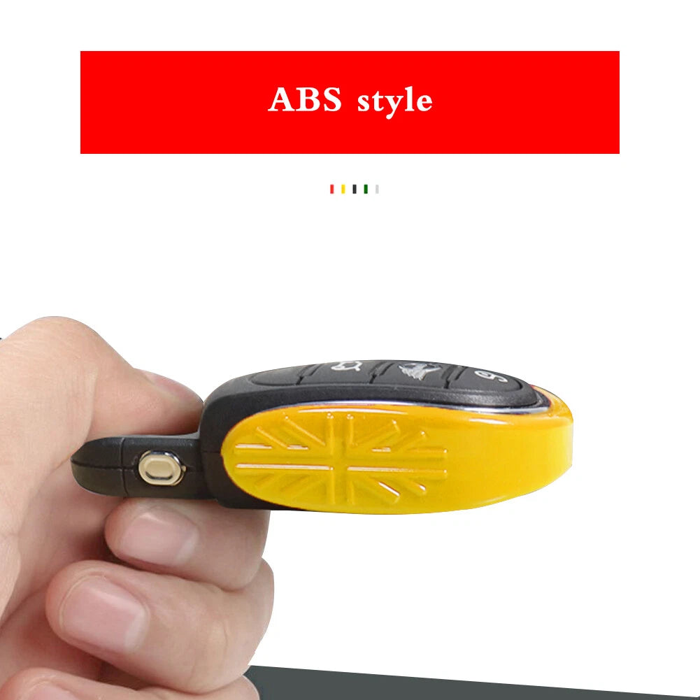 3D Union Jack Key Fob Case Shell for MINI Cooper F55 F56 F57 F60