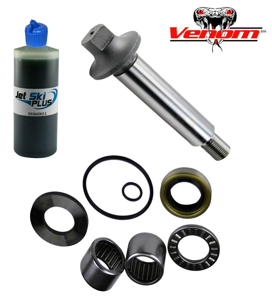 Jet Pump Rebuild Kit w Shaft & Tool for SeaDoo GTI (2001–2005)