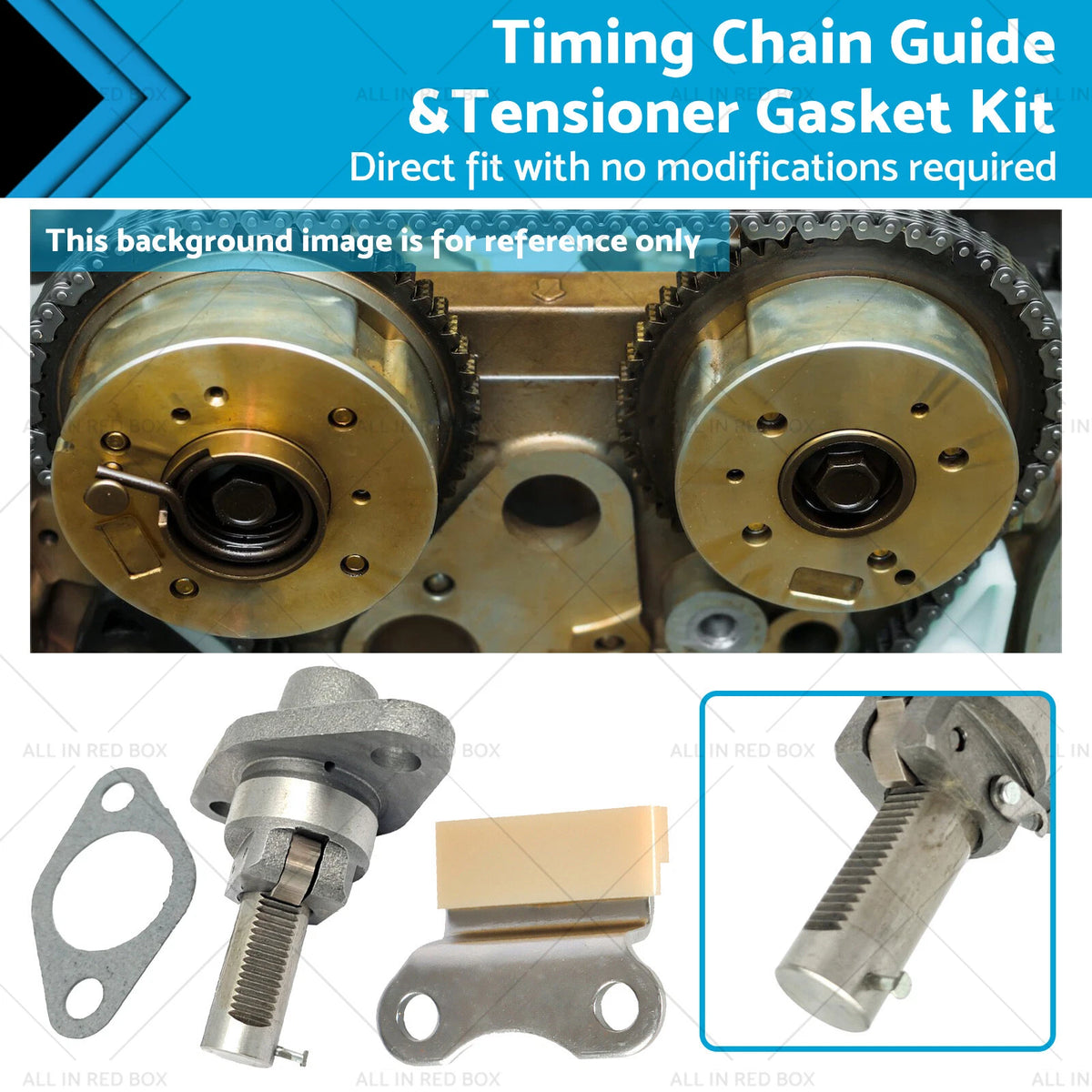 Timing Chain Guide Tensioner Gasket Kit for Mitsubishi Pajero (2000–2006)