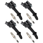 Ignition Coils + Iridium Spark Plugs for Buick Encore Chevrolet Cruze (2016–2019)