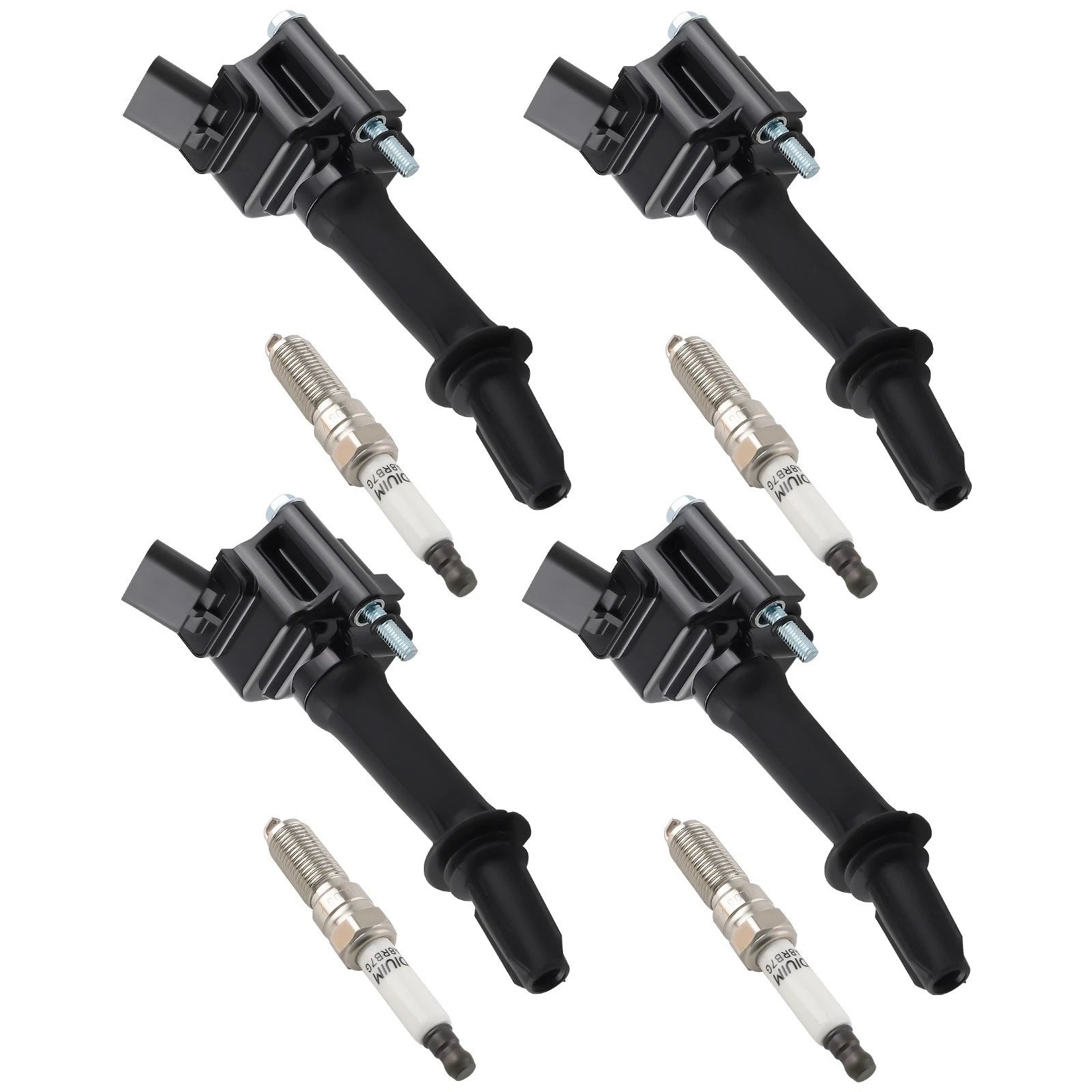 Ignition Coils + Iridium Spark Plugs for Buick Encore Chevrolet Cruze (2016–2019)