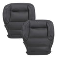 Leather Seat Cover Set for Chevy Silverado (2014–2019) - Black