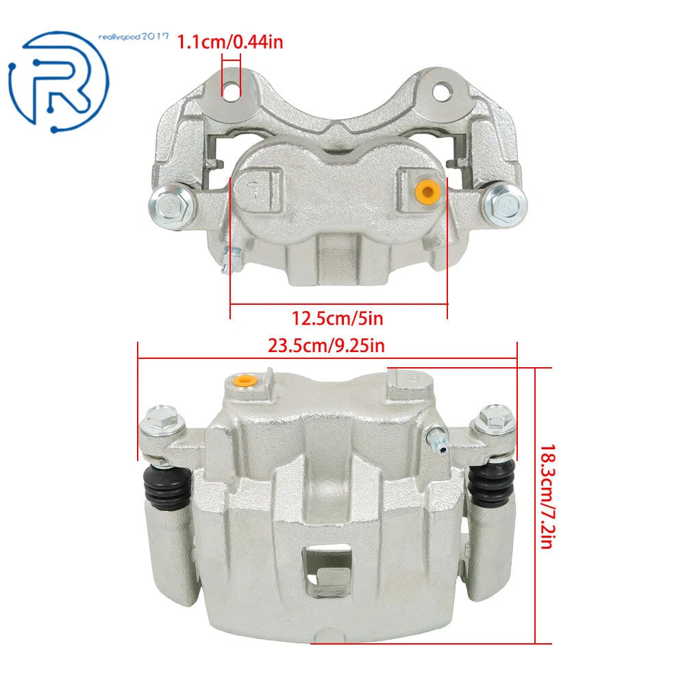 2X Brake Calipers Front LH+RH for Jeep Grand Cherokee WJ (1999–2004)