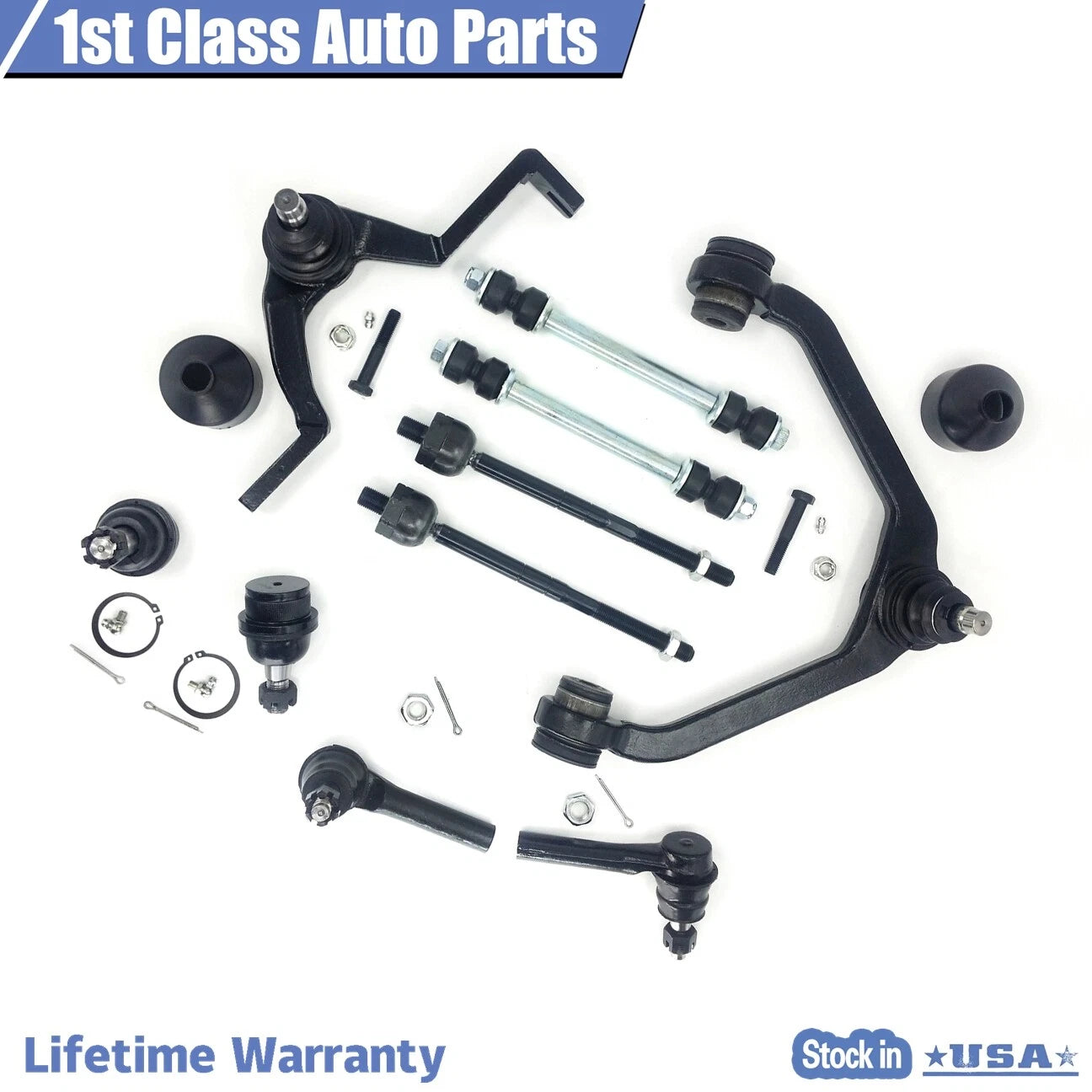 10pc Control Arm Ball Joints Kit for Ford Explorer (1995–2005)