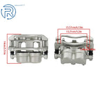 2X Front LH & RH Brake Calipers w/ Bracket for Saturn Pontiac Chevrolet (2004–2007)