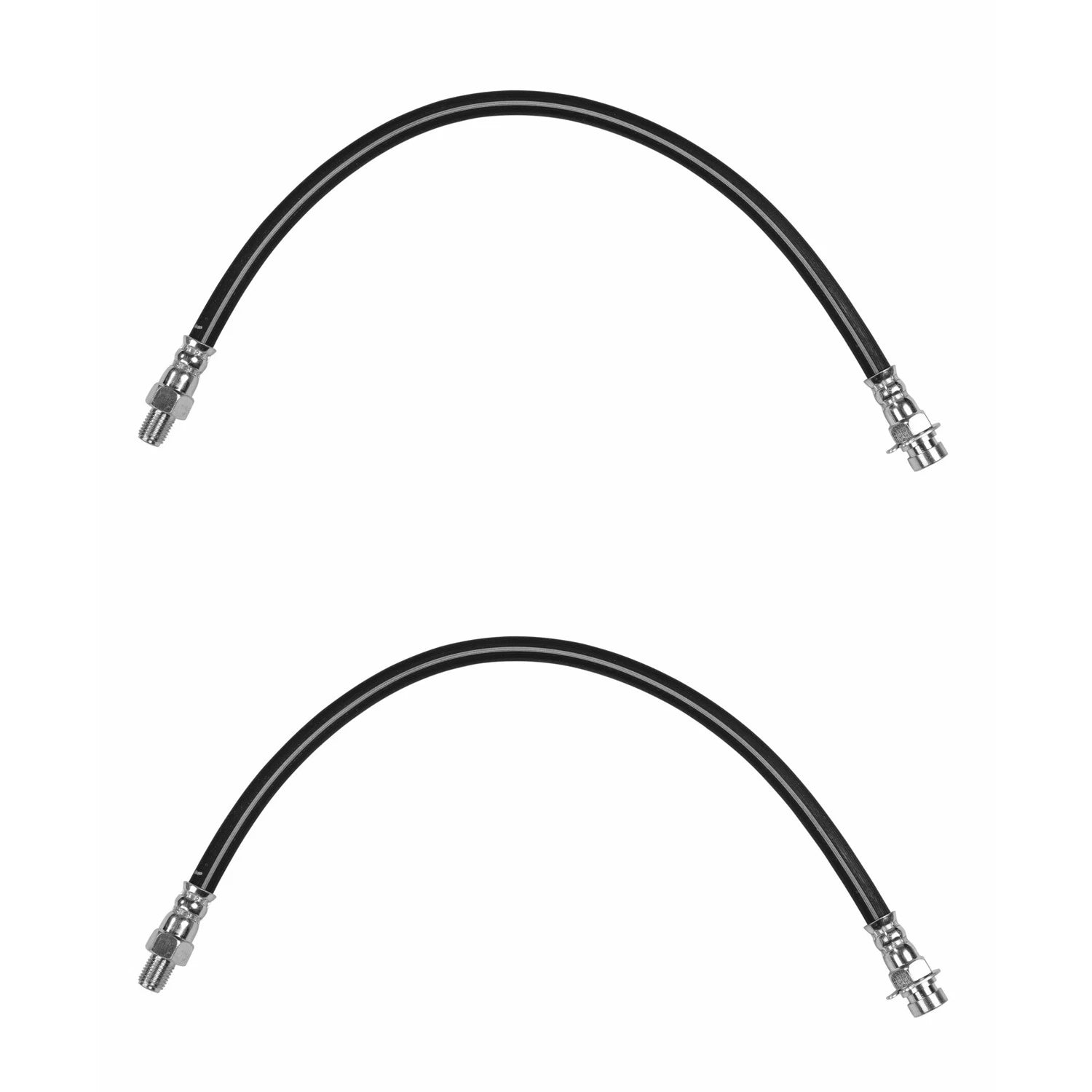 Set of 2 Front Brake Hydraulic Hoses for Ford F-3 P350 (1948–1960)