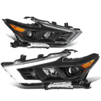 LED DRL Projector Headlight for Nissan Maxima (2016–2018) Black