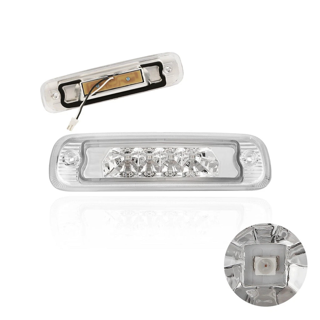 LED Third Tail Brake Light for Jeep Cherokee (1997–2001) Chrome
