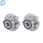 2X Wheel Bearing Hubs for Cadillac SRX (2010–2016) Saab 9-4X (2011)