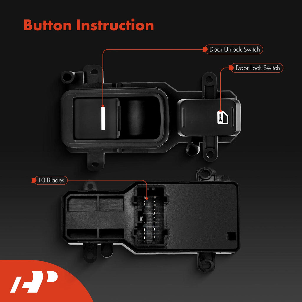 Front Passenger Side Door Lock Switch for Honda Accord (2003-2007)