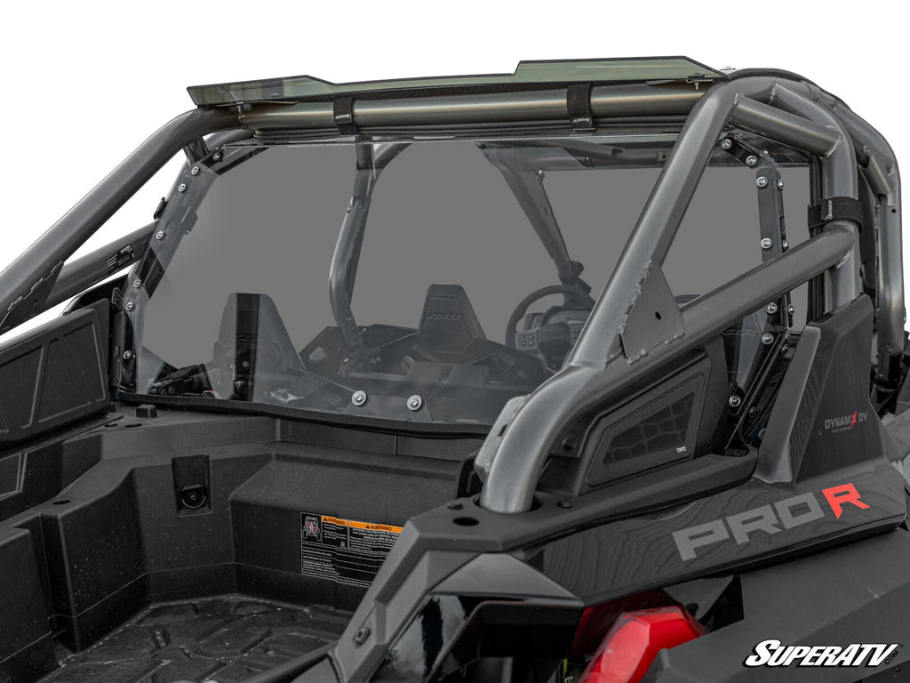 Dark Tint Polycarbonate Rear Windshield for Polaris RZR PRO R 4 (2020–2023)