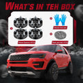 Set of 4 Hubcentric Wheel Spacers 1.5"/2" 5x5 14x1.5 for Jeep Gladiator, Dodge Durango