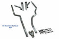 Dual Exhaust Kit for Dodge Ram 1500 (2019–2025) - Stainless Steel, Rolled Tip