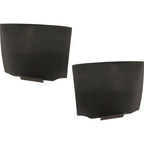 Set of 2 Rear Door Glass for RX350