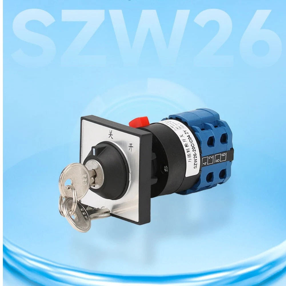 Rotary Switch SZW26-20C/C04.2Y for Industrial Equipment (Changeover Type)