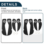 Set of 1 Car Door Anti Kick Pad Sticker Protector for Volkswagen Golf 6 (2010–2012)