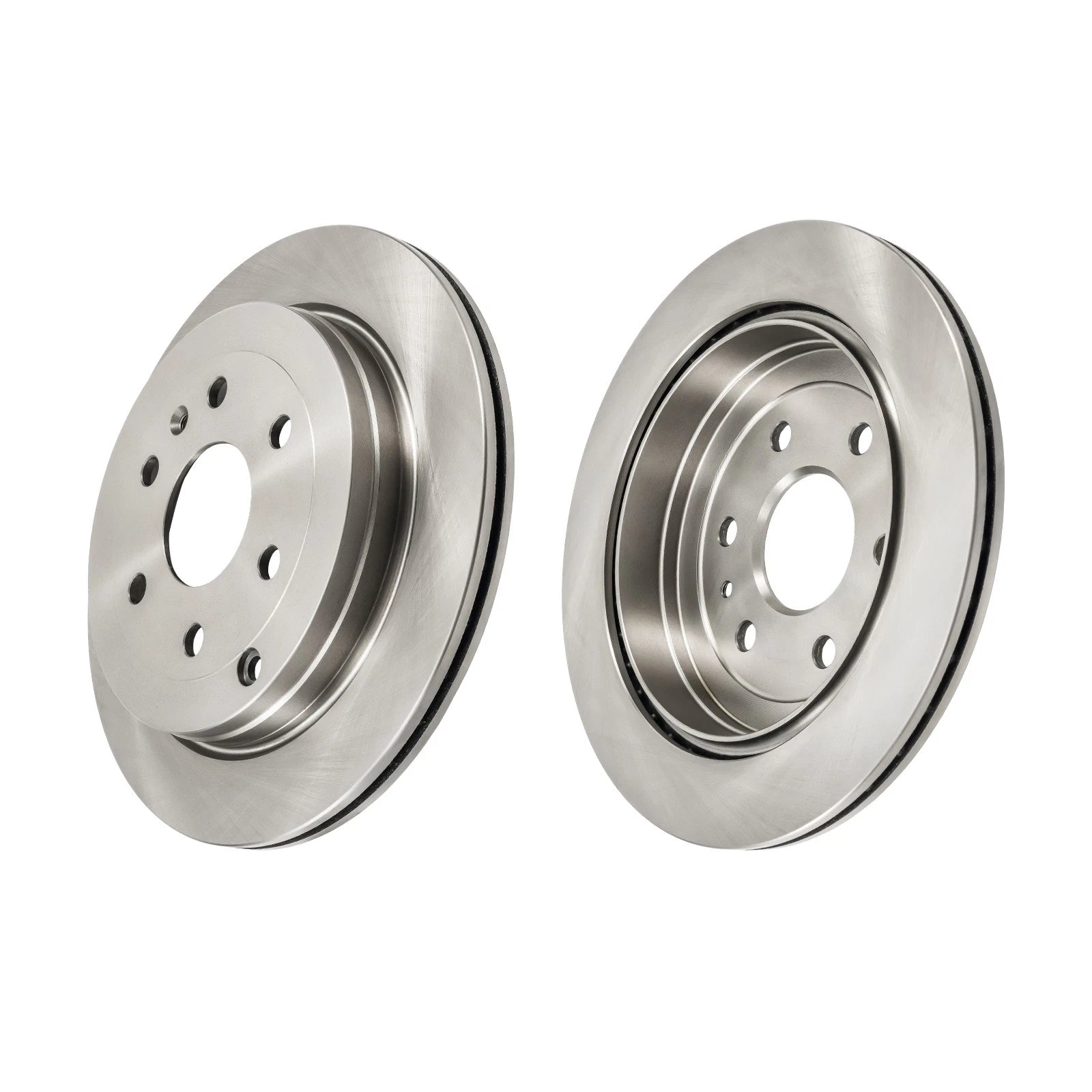 Rear Brake Rotors and Ceramic Pads Kit for Chevrolet Traverse (2009–2017)